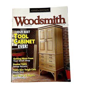 Woodsmith Woodworking Magazine u Vol 39  Issue 232 Aug Sep 2017 Tool Cabinet u